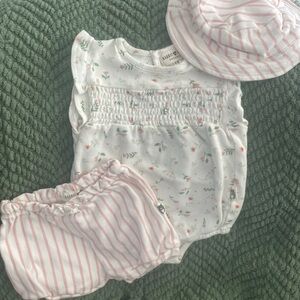 Rabbit Bear 3 Piece Set EUC Size 6 - 9 Months